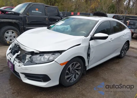 2017 Honda Civic Ex from USA, damaged, VIN 19XFC2F79HE036242